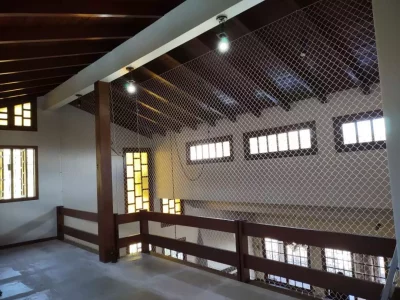 redes de proteção para escadas e mezaninos