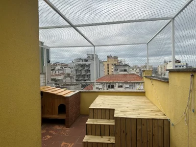 Redes de Proteção com Estruturas de Alumínio