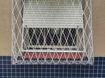 Redes de proteção para janelas com grades